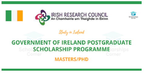 DeveloGovernment of Ireland 2024 Fully Funded Postgraduate Scholarship Program, Ireland: (Deadline 12 October 2023)